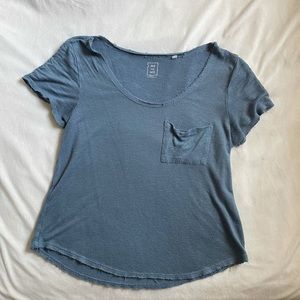 Me to We oversized tee shirt blue